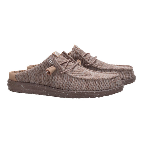 Wally Slip Stretch Sox - Deep Taupe/Chanterelle Tan - 2
