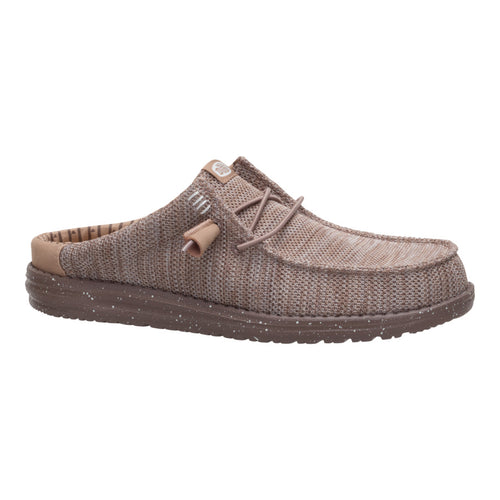 Wally Slip Stretch Sox - Deep Taupe/Chanterelle Tan - 7