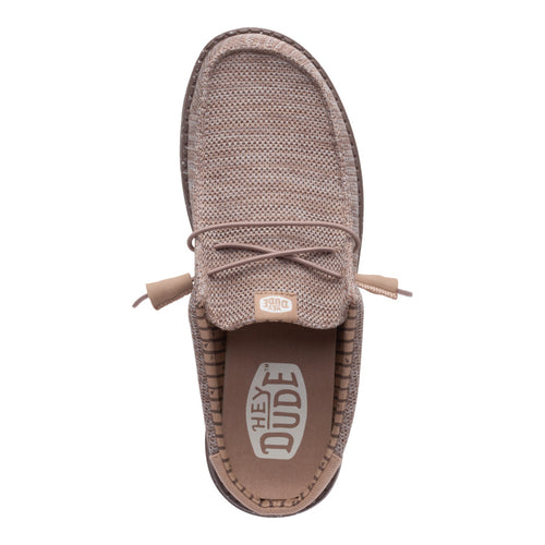 Wally Slip Stretch Sox - Deep Taupe/Chanterelle Tan - 6