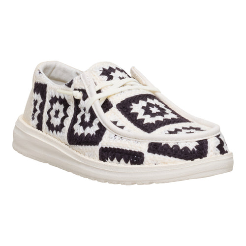 Wendy Cottage Crochet - Black/Multi - 8