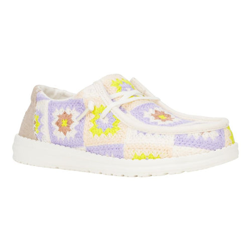 Wendy Cottage Crochet - Egret/Lavender/Multi - 8