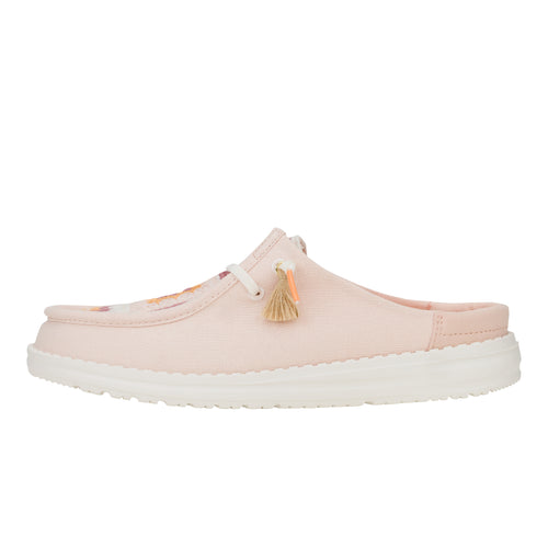 Wendy Slip Cottage Crochet - Pale Pink/Multi - 1