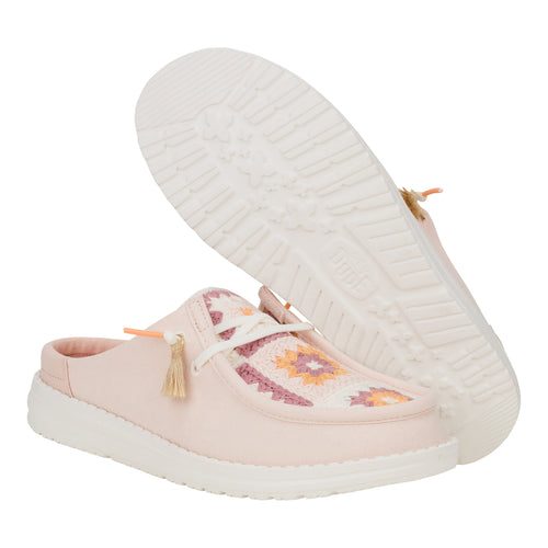 Wendy Slip Cottage Crochet - Pale Pink/Multi - 3