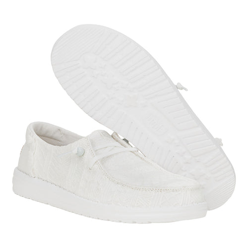 Wendy Crochet Lace - White - 4