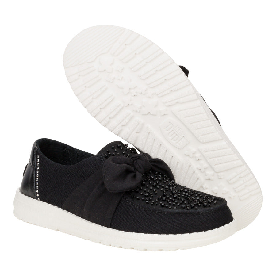 Wendy Bow Embellishment - Black