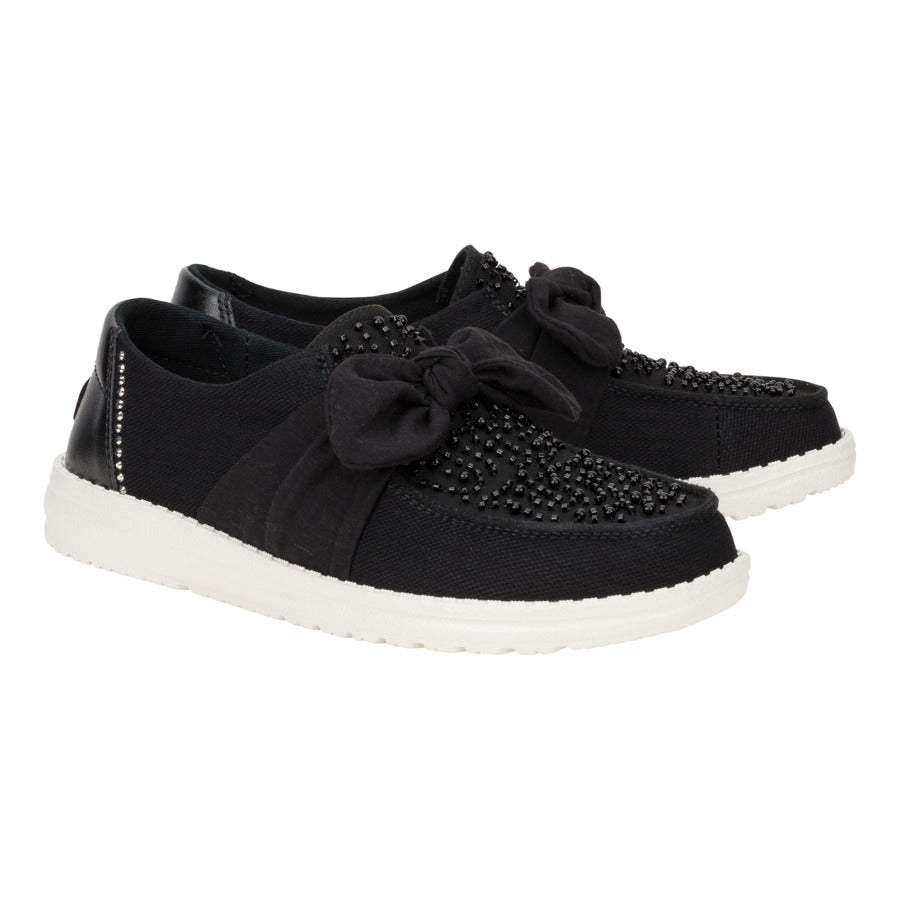 Wendy Bow Embellishment - Black