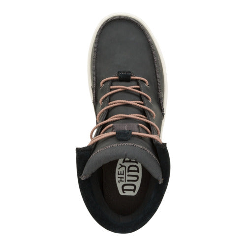 Bradley Nubuck Boot - Black Oyster - 6