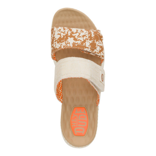 Delray Slide Animal Shimmer - Tan/Multi  - 6
