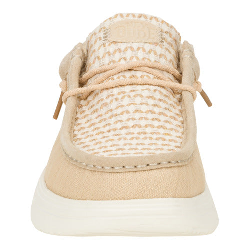Wally Comf Woven - Multi/Irish Cream - 4