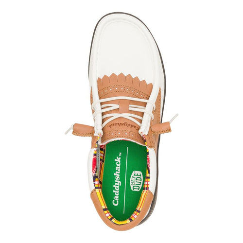 Wally Golf Caddyshack - White/Brown - 8