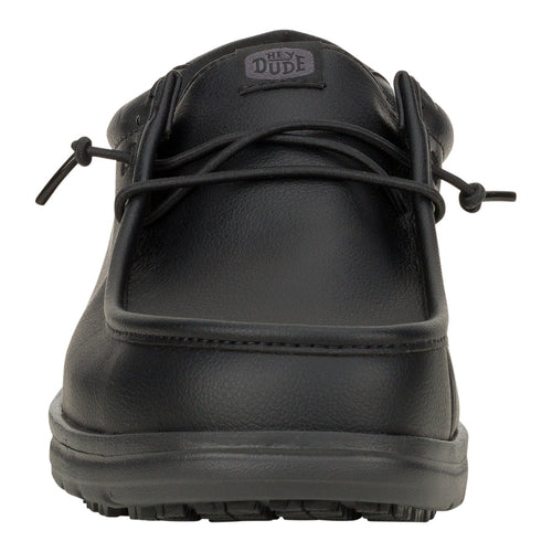 Wally Work CE Classic Slip Resistant Wide - Black - 4