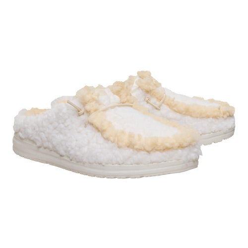 Wendy Slipper - Egret/Wood Ash - 3