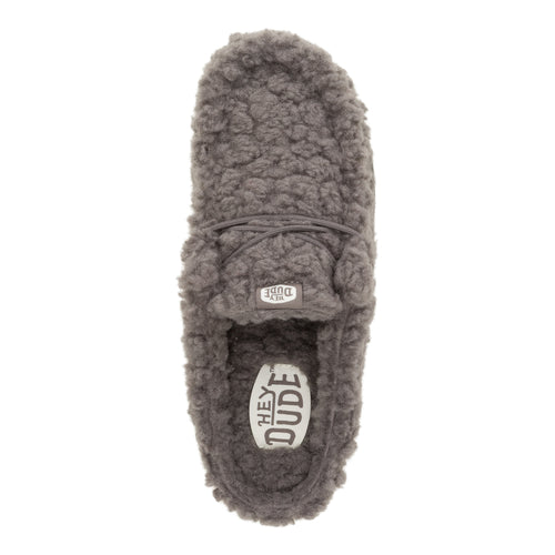 Wally Slipper - Cozy Granite Grey - 6
