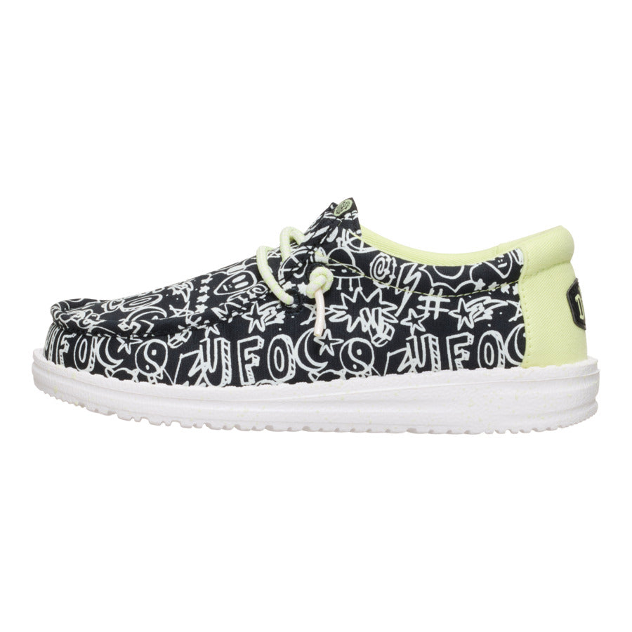 Wally Youth Space Glow - Black/White - 1