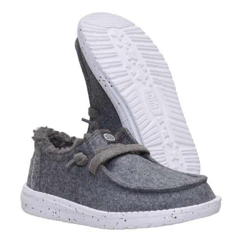 Wendy Youth Wool Cozy - Charcoal - 3