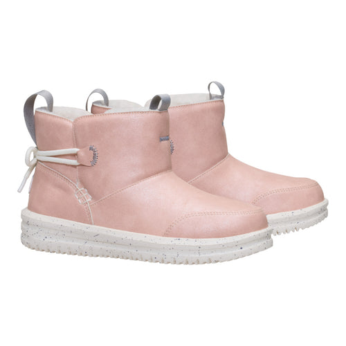 Camden Bow Boot Youth Cozy - Sparkle Pink - 2
