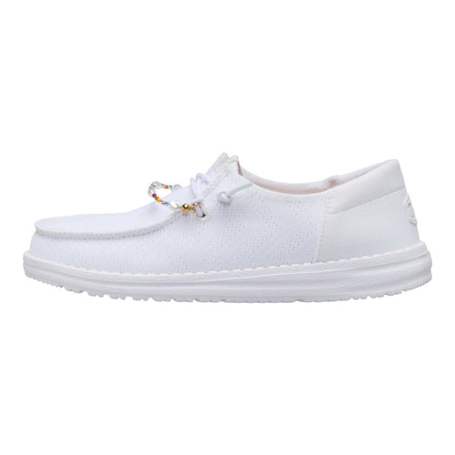 Wendy Funk Mesh Shoelry - White - 1