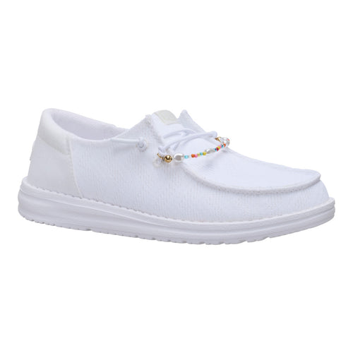 Wendy Funk Mesh Shoelry - White - 7