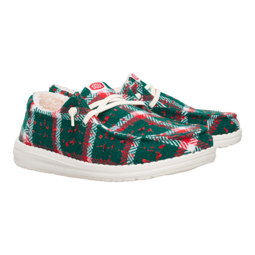 Wendy Confetti Plaid Cozy - Red/Green/Multi - 3
