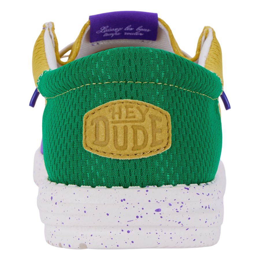 Wally Tri Mardi Gras Party - Purple/Gold/Green