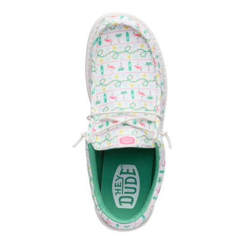 Wally Beachmas - White/Multi - 6