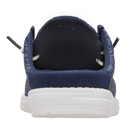Wally Slip Jersey Jacquard - Navy Blazer/White - 5