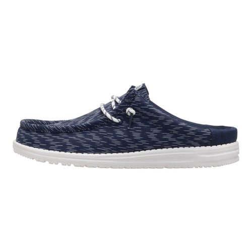 Wally Slip Jersey Jacquard - Navy Blazer/White - 1