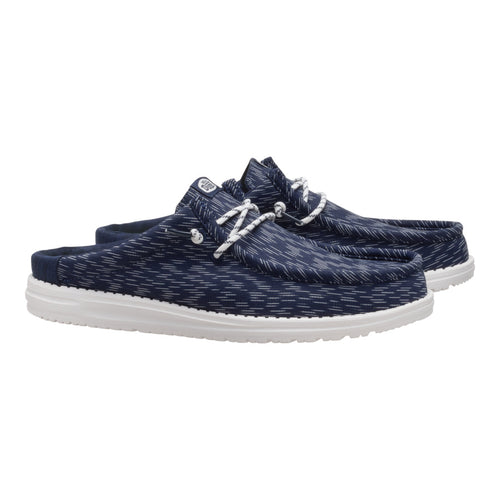 Wally Slip Jersey Jacquard - Navy Blazer/White - 2