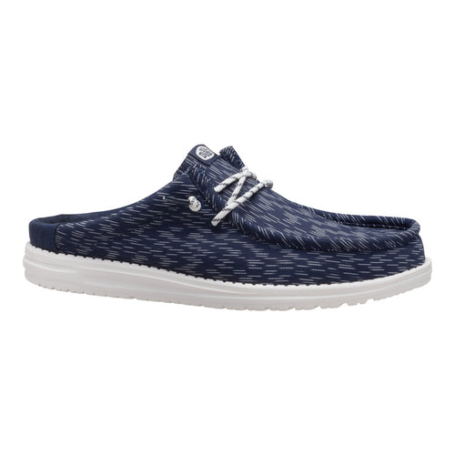 Wally Slip Jersey Jacquard - Navy Blazer/White - 7