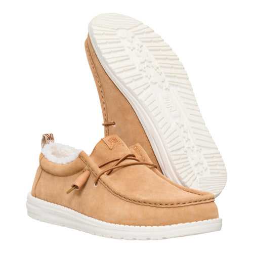 Wally Suede Shearling - Lion Orange/Multi - 3
