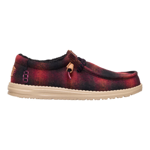 Wally Cozy Plaid - Red Plaid/Black - 8