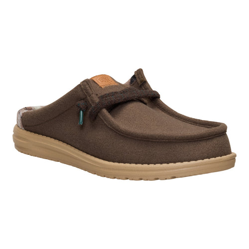 Wally Slip Cozy Plaid - Major Brown/Multi - 7