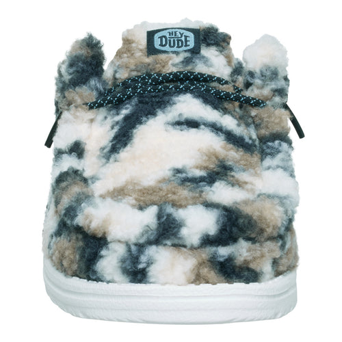 Wally Slipper Cozy Camo - White/Camo - 4