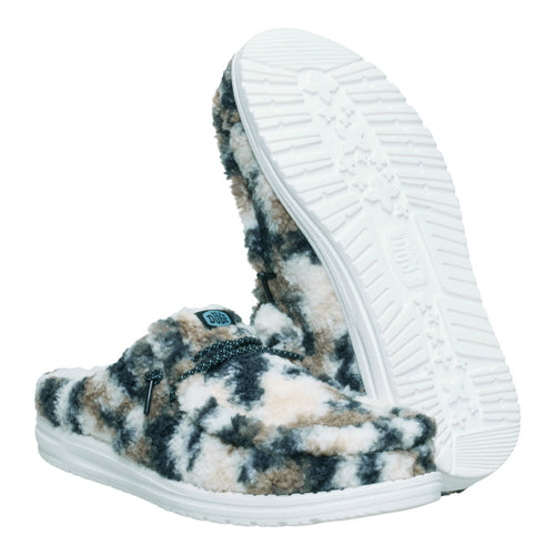 Wally Slipper Cozy Camo - White/Camo - 3