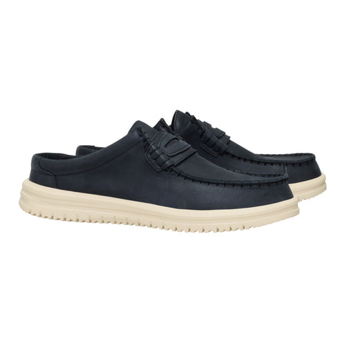 Wally Nxt Mule Leather - Black/Wood Ash - 2