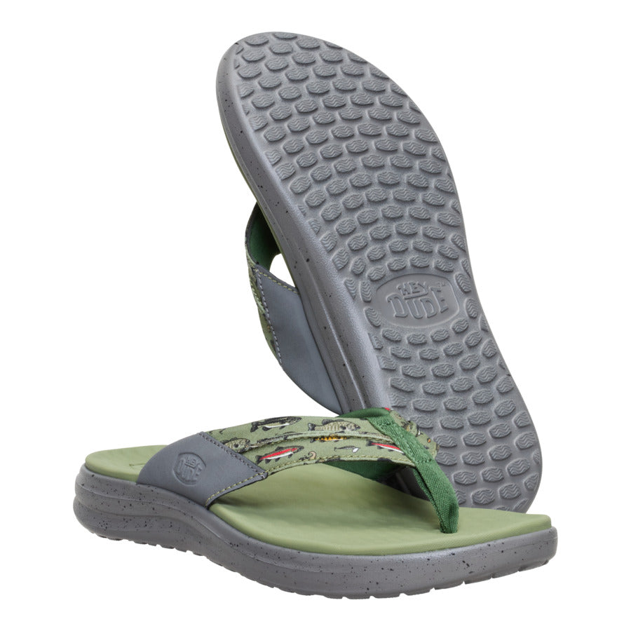 Finn Flip - Olive/Granite Grey