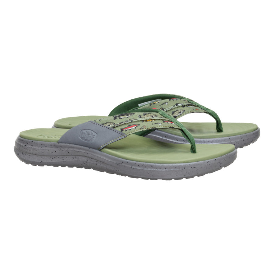 Finn Flip - Olive/Granite Grey