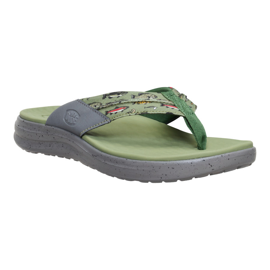 Finn Flip - Olive/Granite Grey