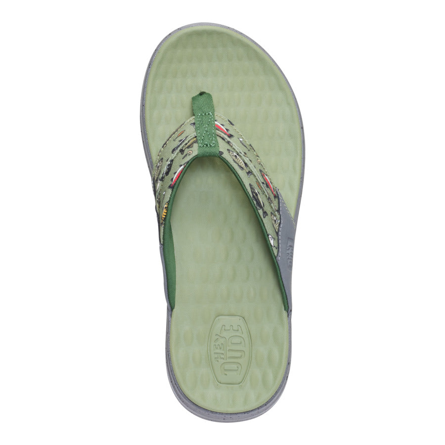 Finn Flip - Olive/Granite Grey