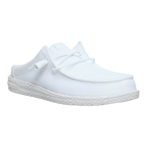 Wally Slip Warped Geo - White/Dawn Blue - 7