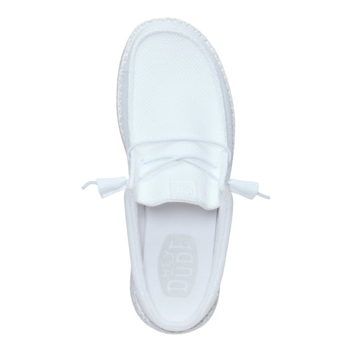 Wally Slip Warped Geo - White/Dawn Blue - 6