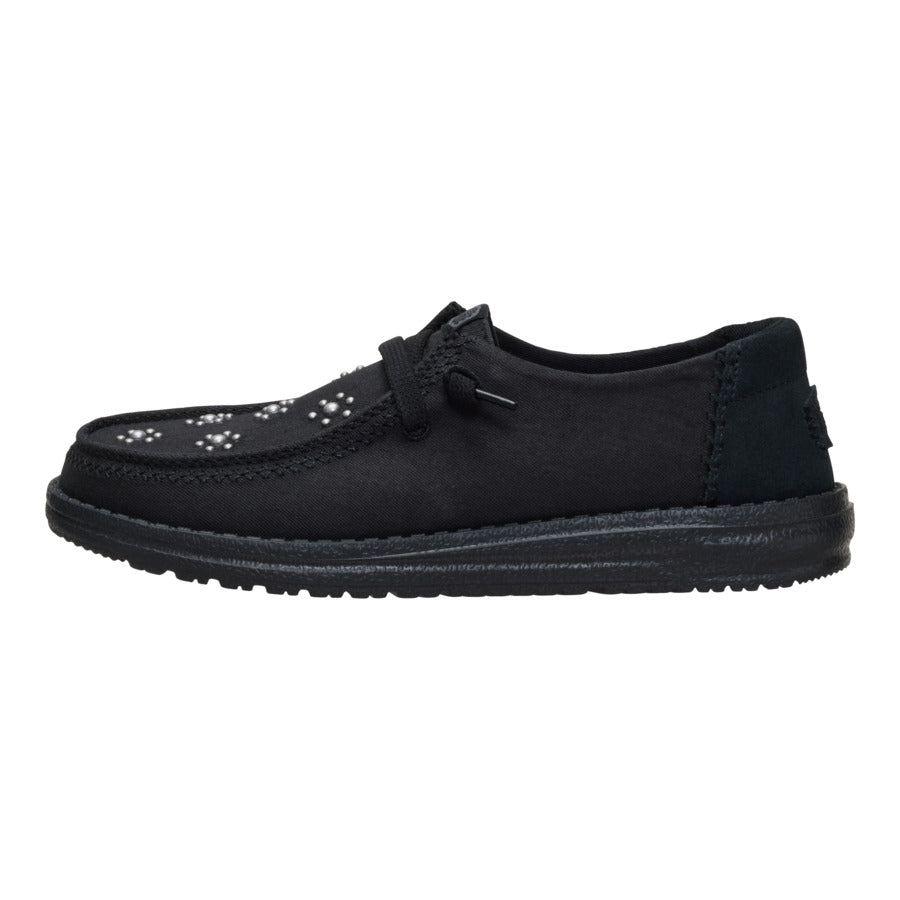 Wendy Star Stud - Black/Black - 1