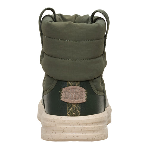 Camden Cuff Nylon Quilt - Dark Olive - 5