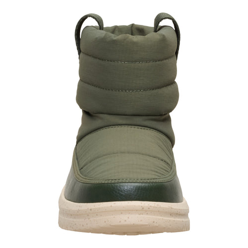 Camden Cuff Nylon Quilt - Dark Olive - 4