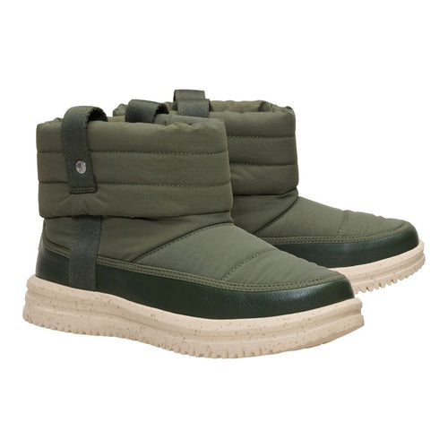 Camden Cuff Nylon Quilt - Dark Olive - 2