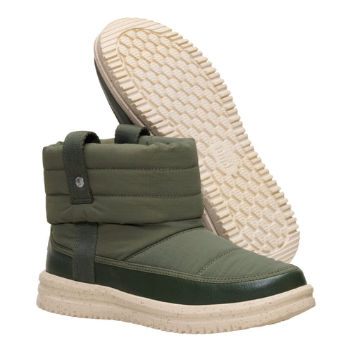 Camden Cuff Nylon Quilt - Dark Olive - 3