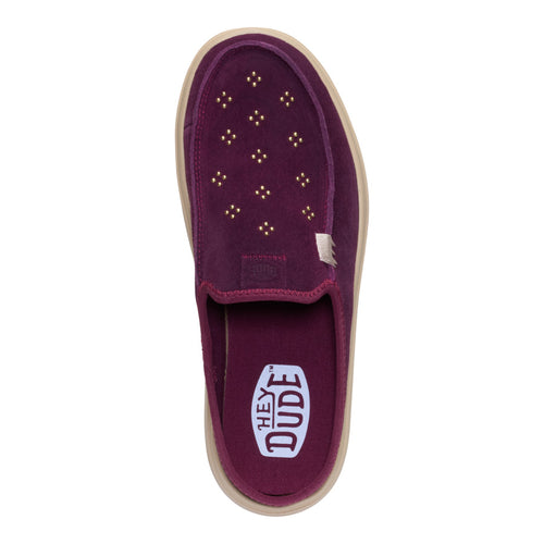 Austin Lift Suede Stud - Fig Purple - 6