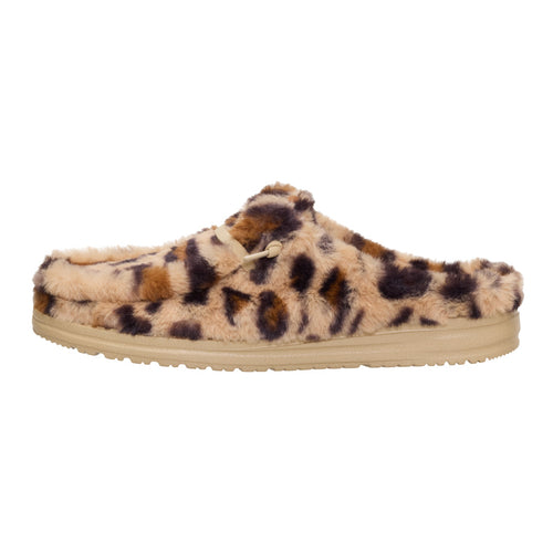 Wendy Slipper Leo Fur - Tan/Multi - 1