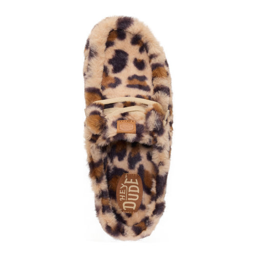 Wendy Slipper Leo Fur - Tan/Multi - 6
