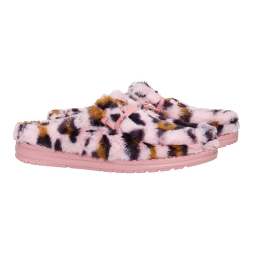 Wendy Slipper Leo Fur - Pink/Multi - 2